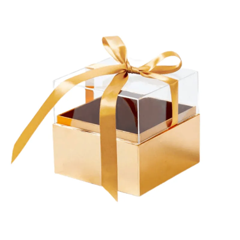 Creative Square Gift Box - Elegant Acrylic Packaging Solution