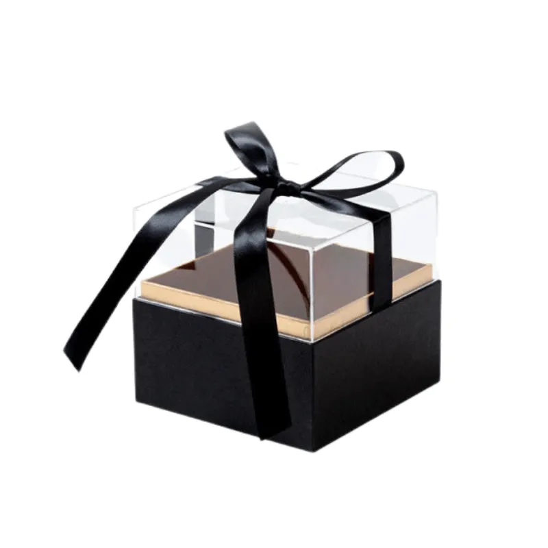 Creative Square Gift Box - Elegant Acrylic Packaging Solution