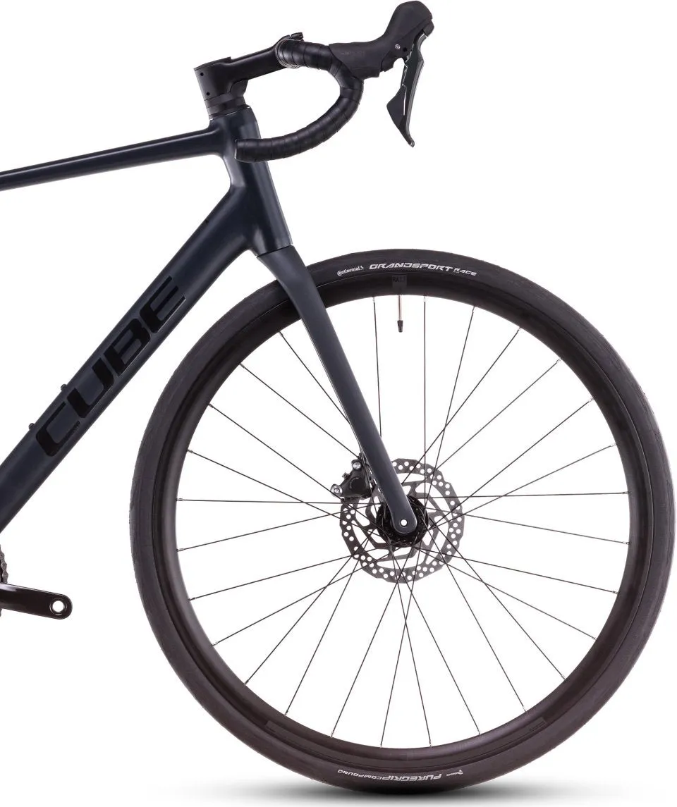 Cube Attain Race Road Bike 2025 - Black