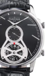 CUORE² Quartz Swiss-Made 5ATM Black Executive Watch 16249754