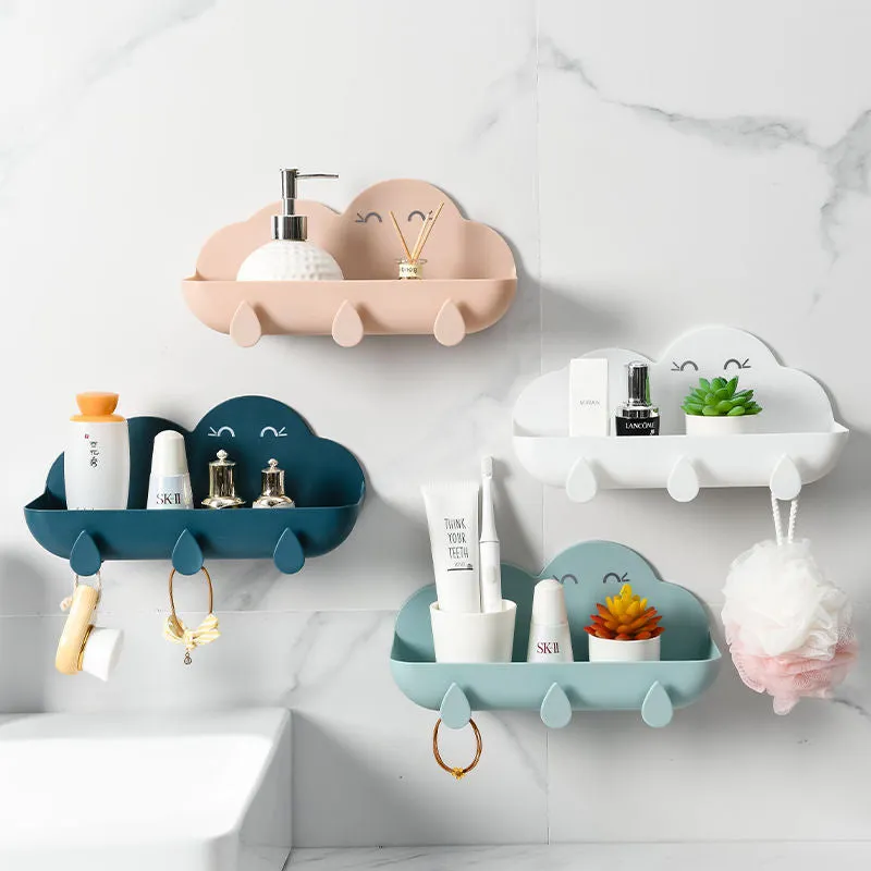Cute Wall-Mounted Bathroom Storage Box