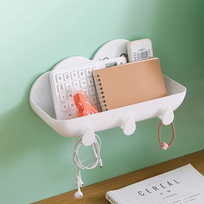 Cute Wall-Mounted Bathroom Storage Box