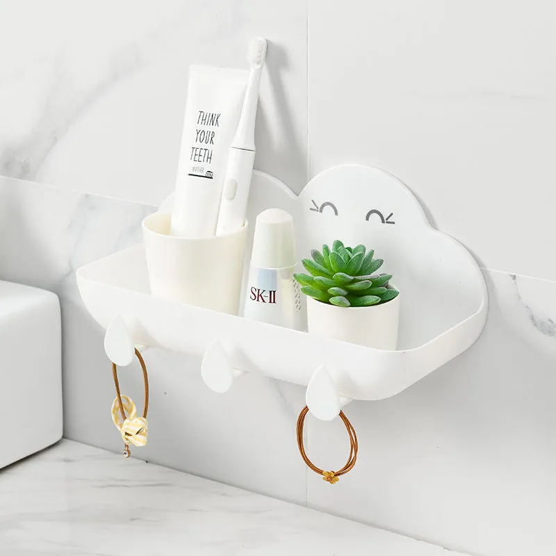 Cute Wall-Mounted Bathroom Storage Box