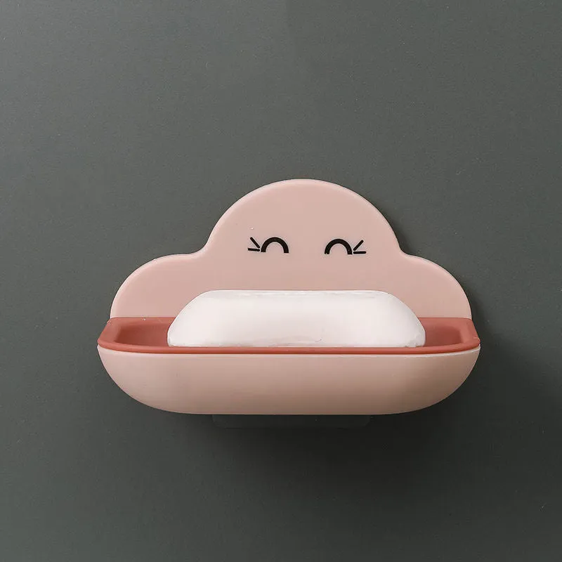 Cute Wall-Mounted Bathroom Storage Box