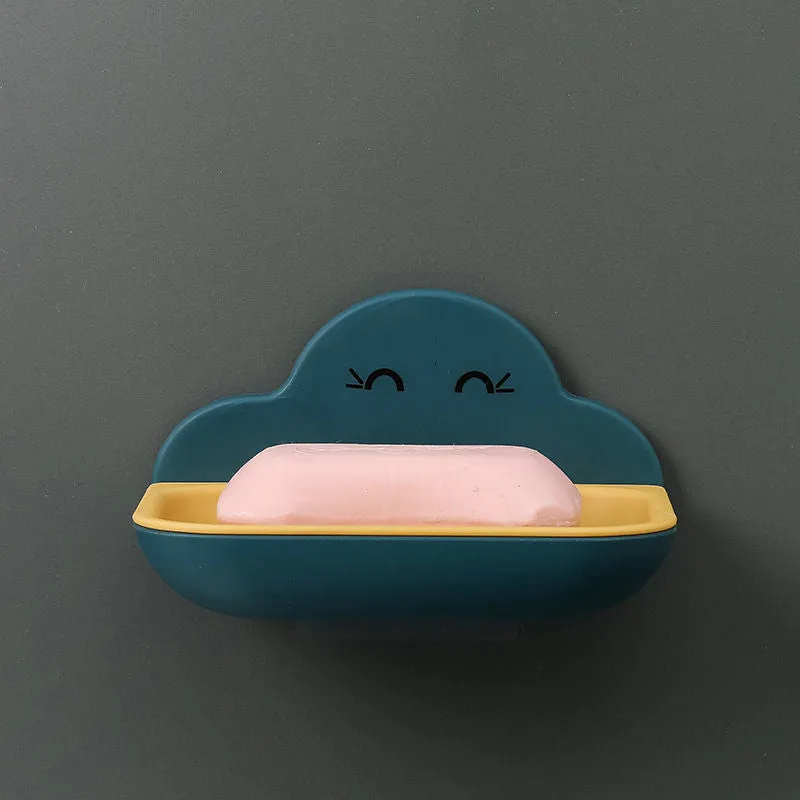 Cute Wall-Mounted Bathroom Storage Box