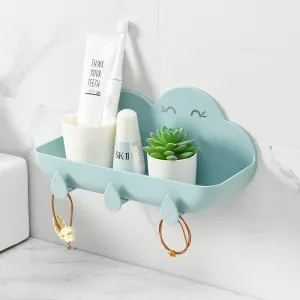 Cute Wall-Mounted Bathroom Storage Box