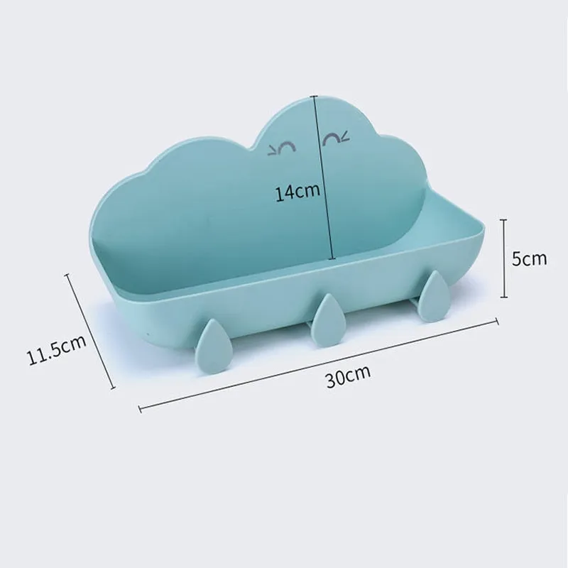 Cute Wall-Mounted Bathroom Storage Box