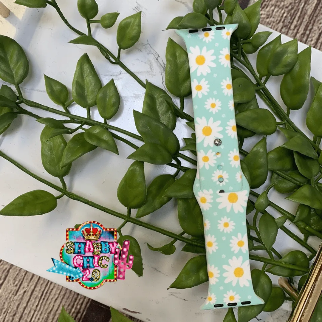 Daisy and Mint Watchbands