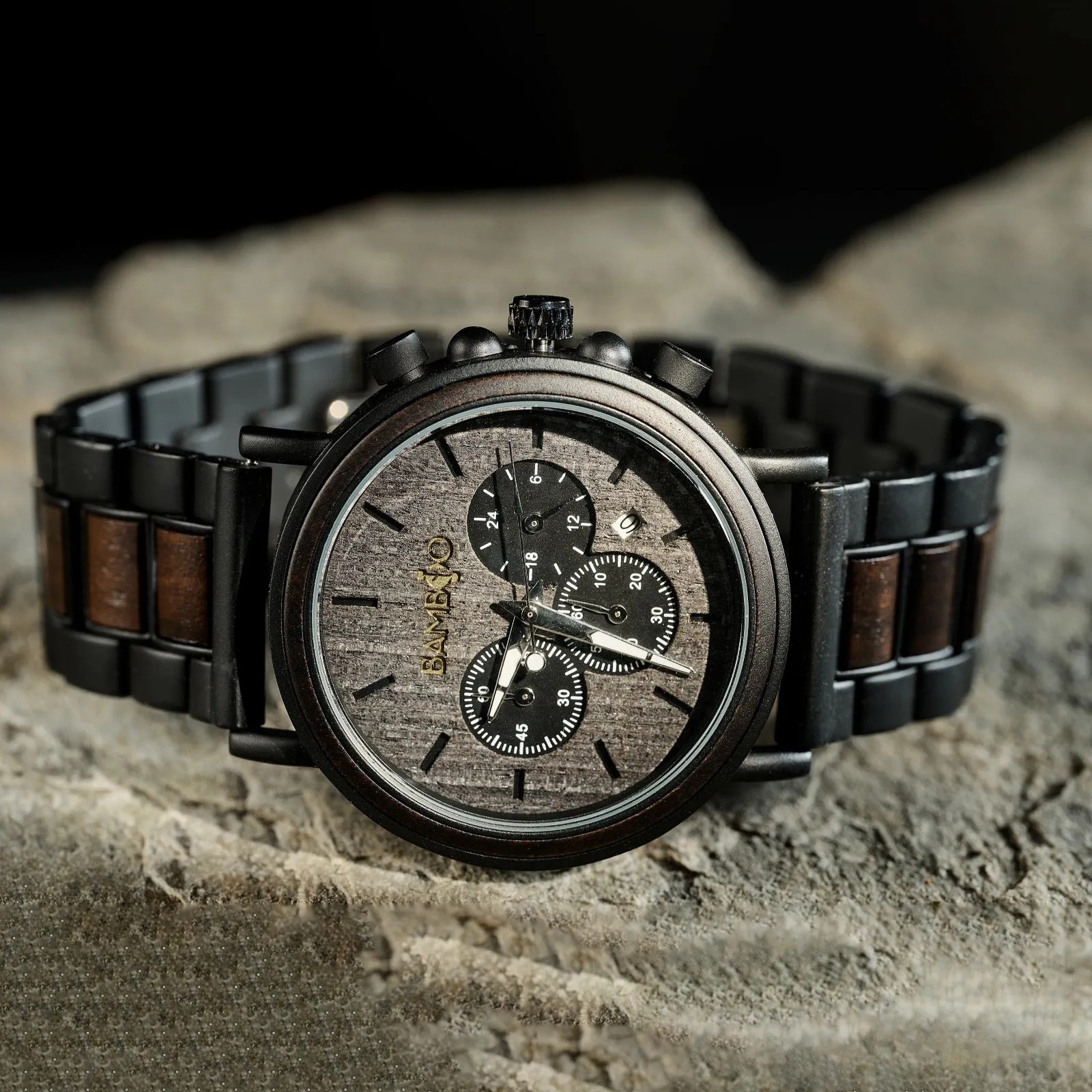 Denali (Black Sandalwood/Stainless Steel)