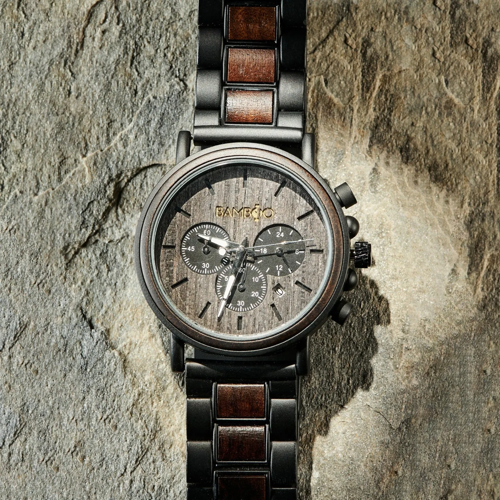 Denali (Black Sandalwood/Stainless Steel)