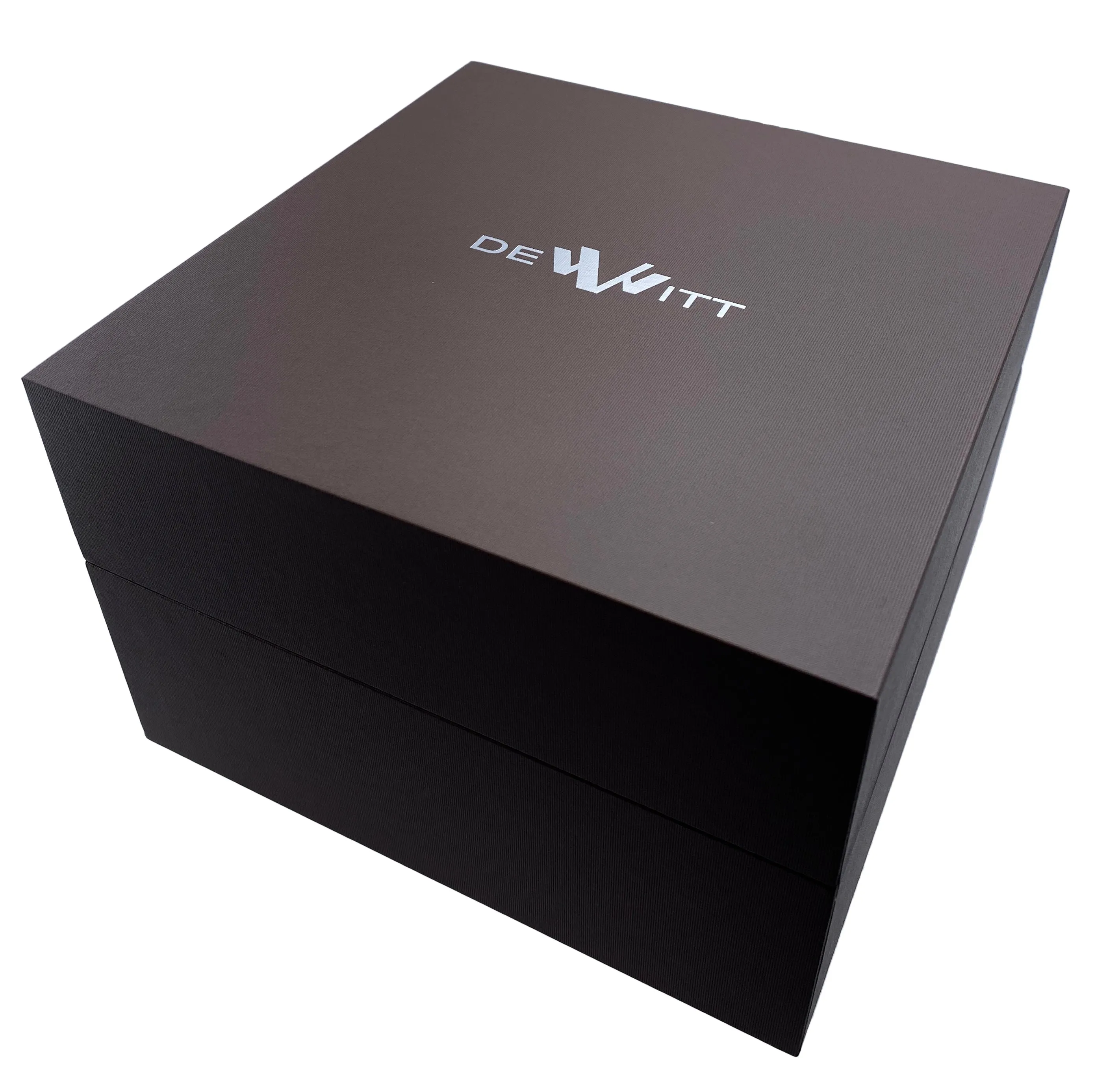 Dewitt Academia FTV.CHR.007.RFB Black Dial Mens Watch Box Papers