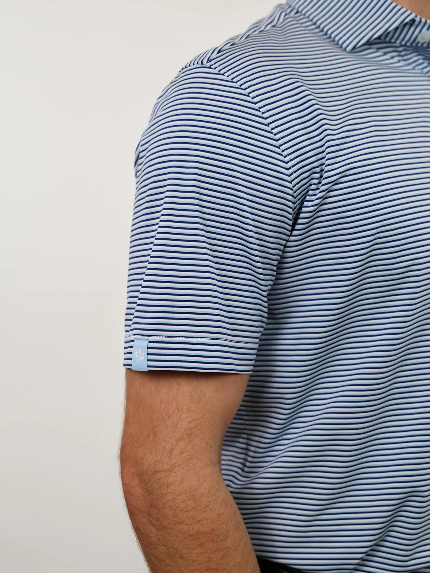 Donald Ross Mens Sport Fit JESSE Polo - COASTAL MULTI
