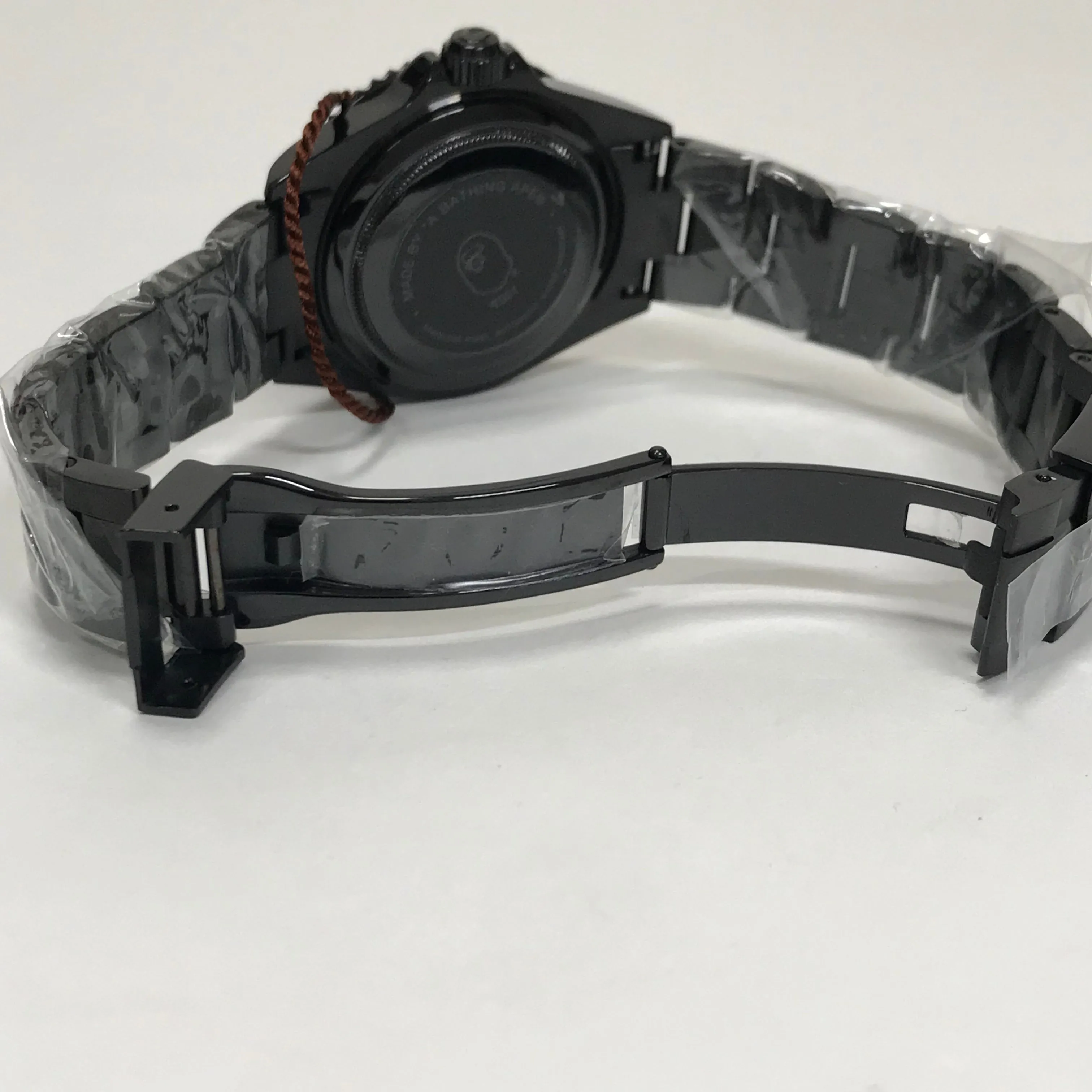 DS! A Bathing Ape Bape Type 1 Bapex Watch Black