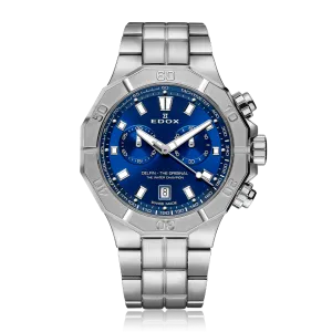 EDOX SWISS MADE 10113-3M-BUIN DELFIN THE ORIGINAL CHRONOGRAPH