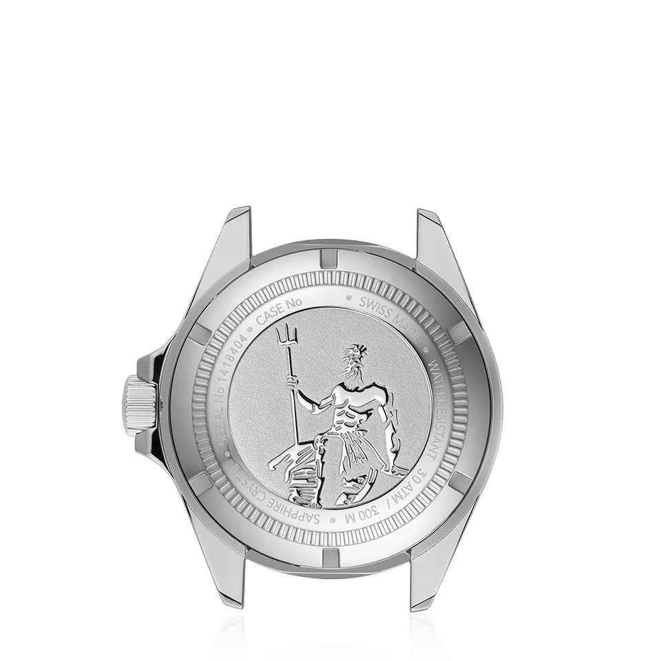 EDOX SWISS MADE 80801-3NRM-NIR NEPTUNIAN GRANDE RÉSERVE DATE AUTOMATIC