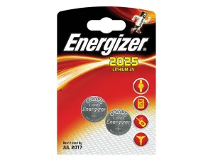 Energizer Cr2025 Coin Lithium Battery Pack Of 2