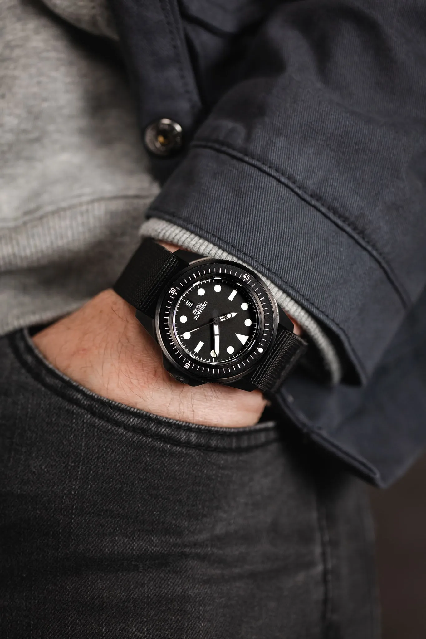 Erika's Originals BLACK OPS MN™ Strap in FULL BLACK - BLACK Hardware