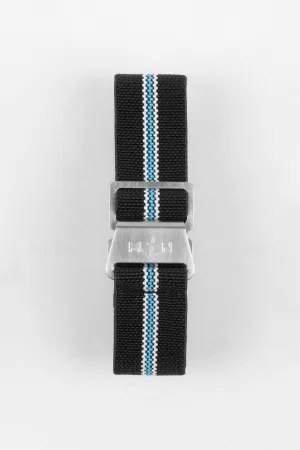 Erika's Originals CORSA MN™ Strap with TURQUOISE Centerline - BRUSHED Hardware