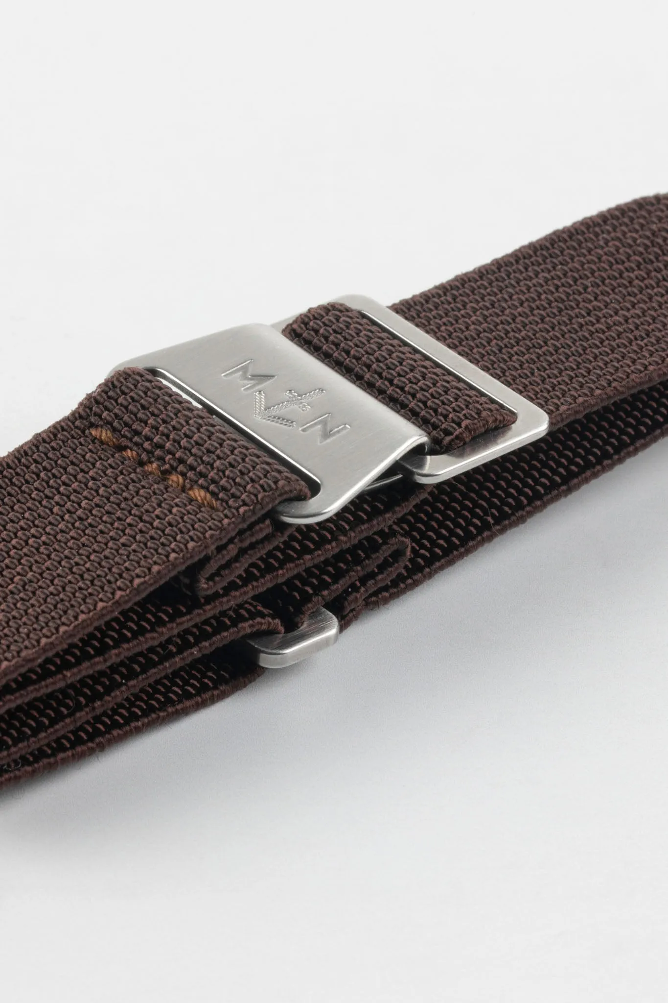 Erika's Originals HAVANA MN™ Strap in FULL BROWN - BRUSHED Hardware