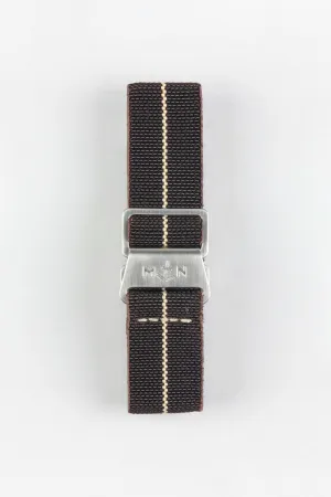 Erika's Originals HAVANA MN™ Strap with SAND Centerline - BRUSHED Hardware
