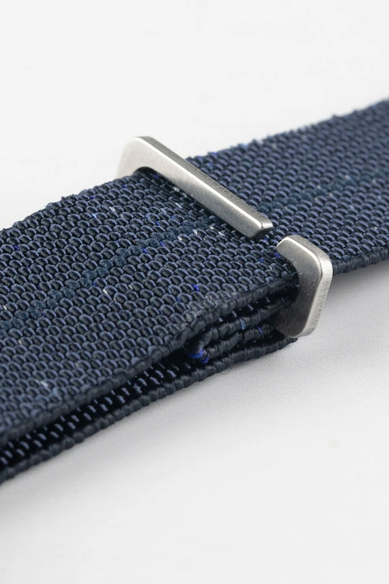 Erika's Originals INDIGO DENIM MN™ Strap in TWO-TONE DENIM - BRUSHED Hardware