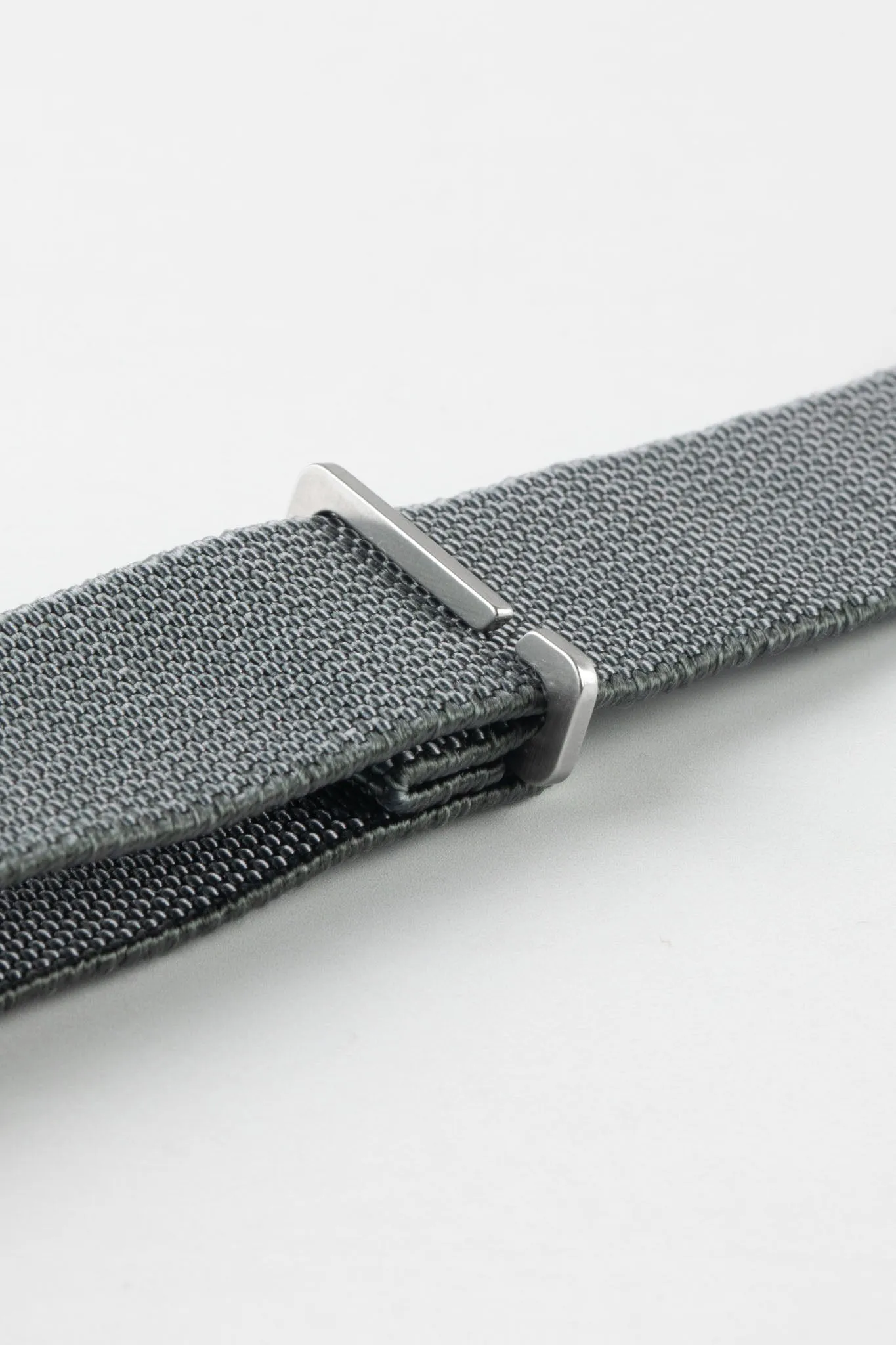 Erika's Originals MIRAGE MN™ Strap in FULL GREY - BRUSHED Hardware