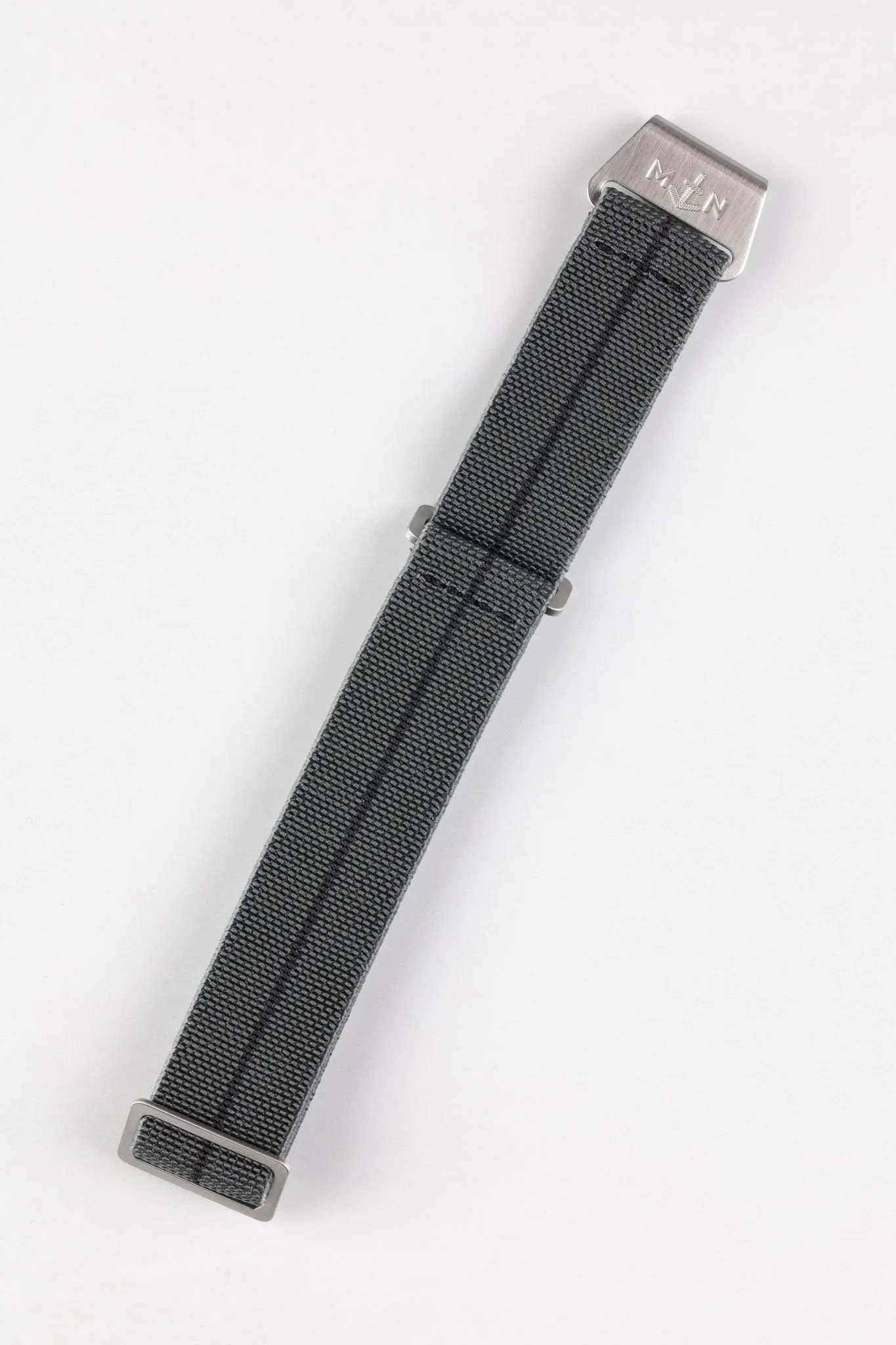 Erika's Originals MIRAGE MN™ Strap with BLACK Centerline - BRUSHED Hardware