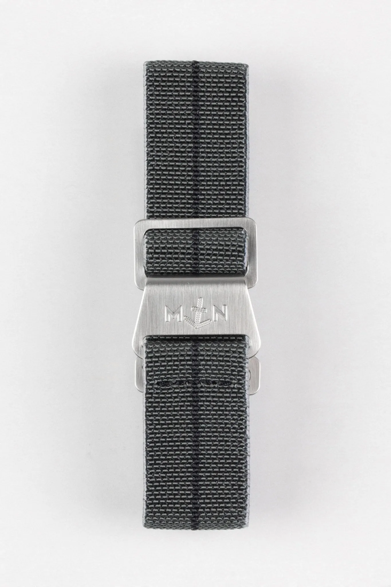 Erika's Originals MIRAGE MN™ Strap with BLACK Centerline - BRUSHED Hardware