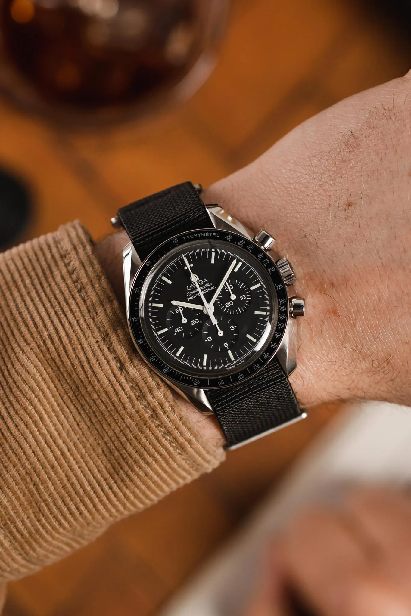 Erika's Originals NASA MN™ Strap in FULL BLACK with BRUSHED Hardware