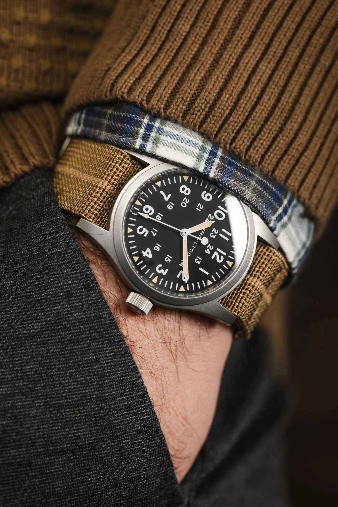 Erika's Originals SAHARA MN™ Watch Strap | 2 Tone Centerline