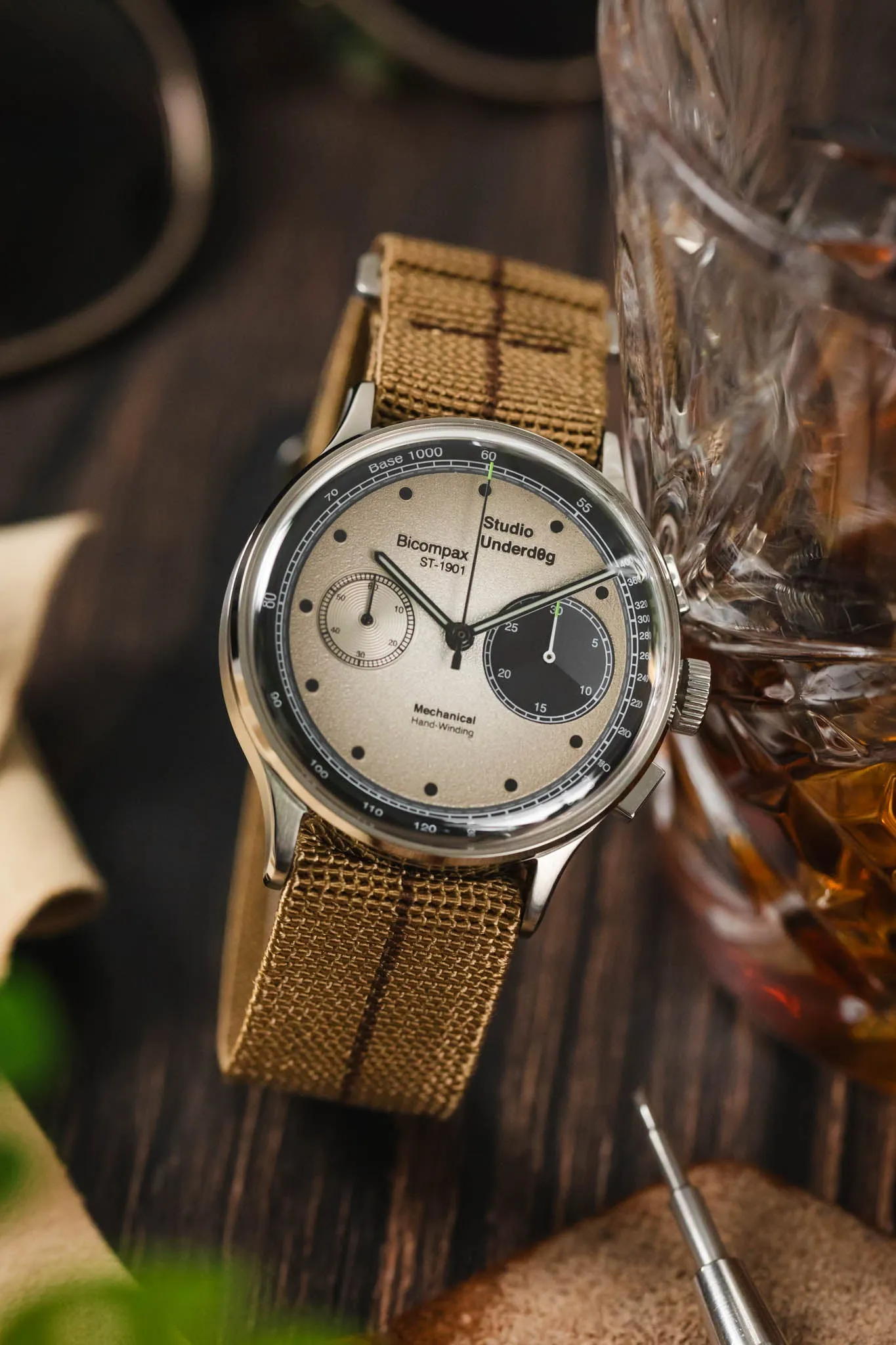 Erika's Originals SAHARA MN™ Watch Strap | Brown Centerline