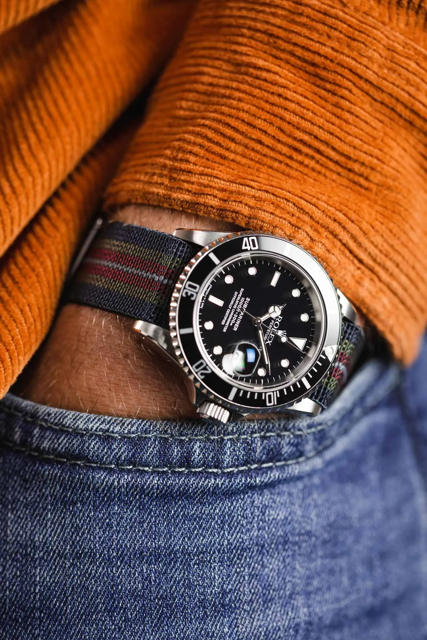 Erika's Originals SWICK MN™ Four-Stripe Strap - BRUSHED Hardware