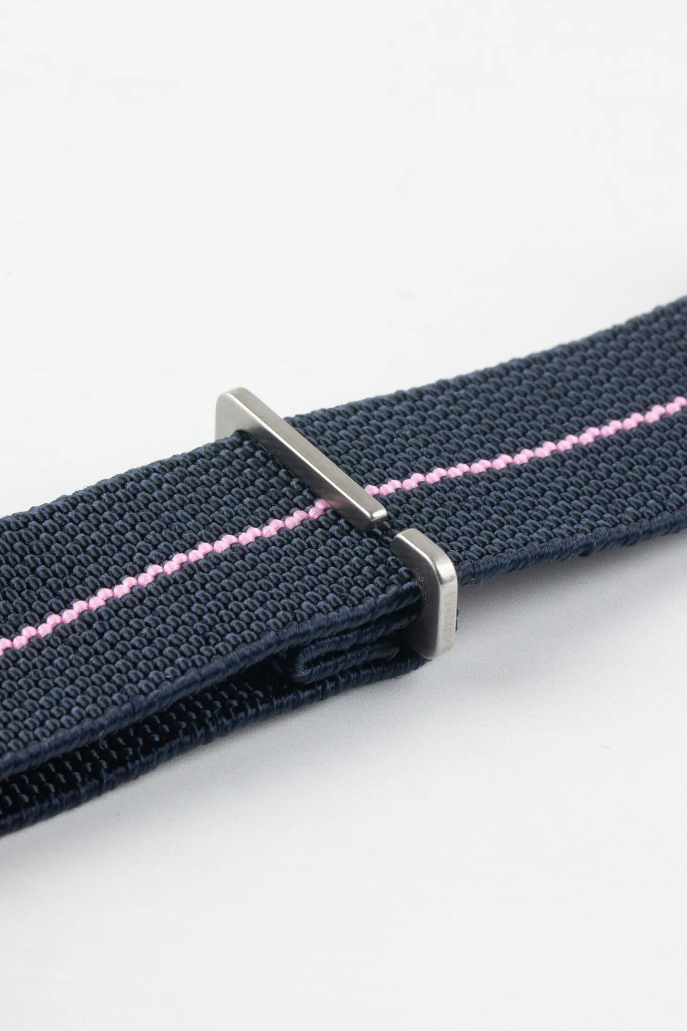 Erika's Originals TRIDENT MN™ Strap with PINK Centerline - BRUSHED Hardware