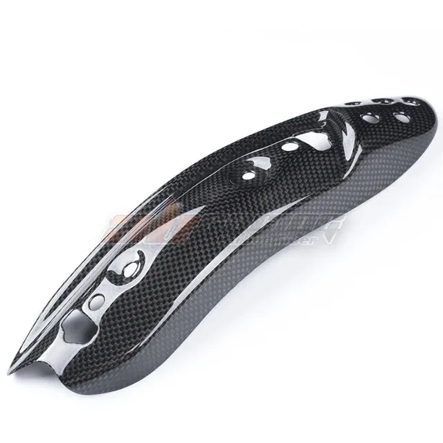 Exhaust Pipe Heat Shield Cover Guard Fairing For Ducati 1100 1100special Sport 2018-2019 Scrambler Full Carbon Fiber 100%