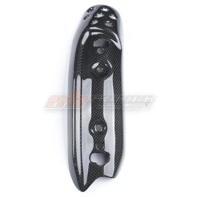 Exhaust Pipe Heat Shield Cover Guard Fairing For Ducati 1100 1100special Sport 2018-2019 Scrambler Full Carbon Fiber 100%