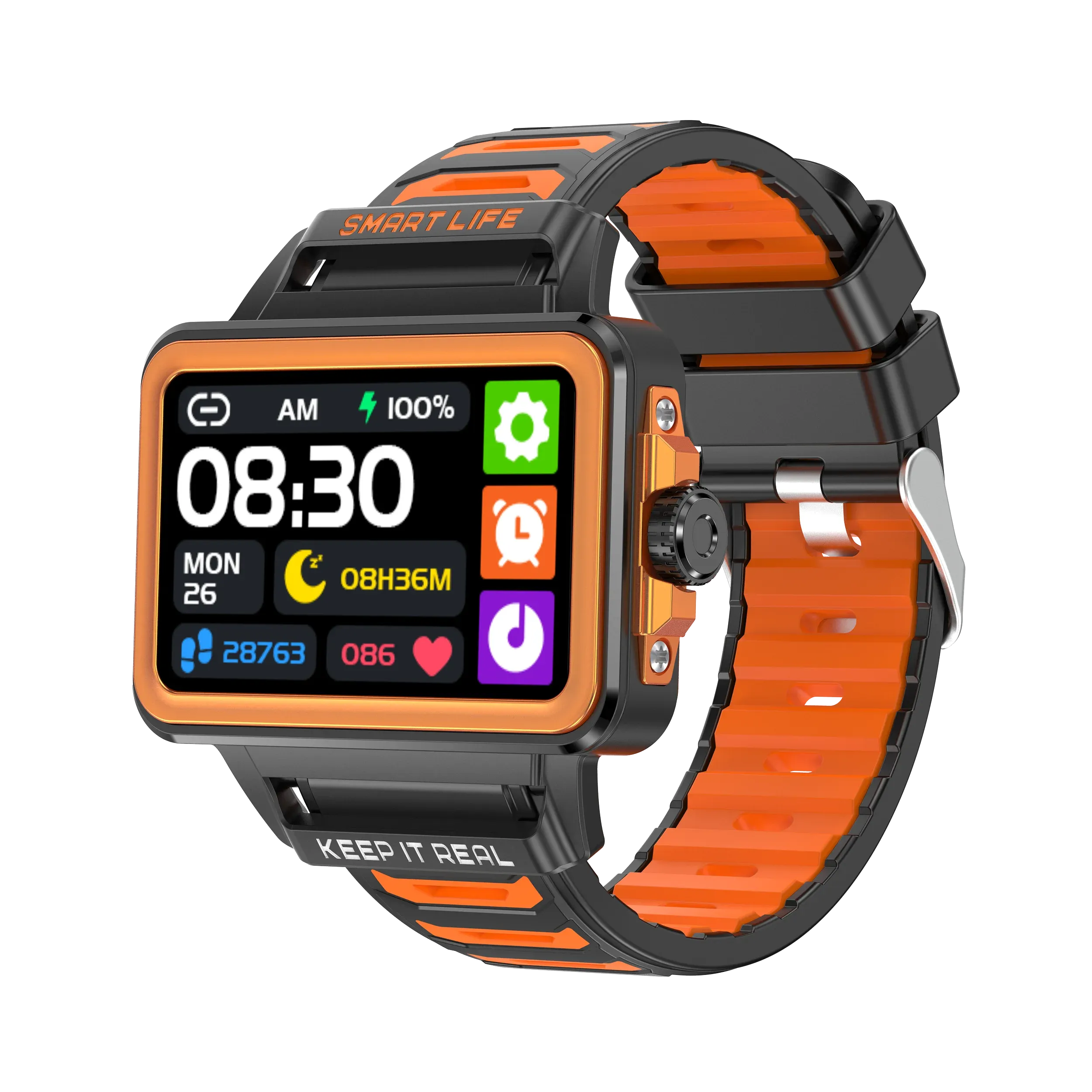 Fashion Sport Smart Watch Fitness Tracker Monitor Colorfull Watch