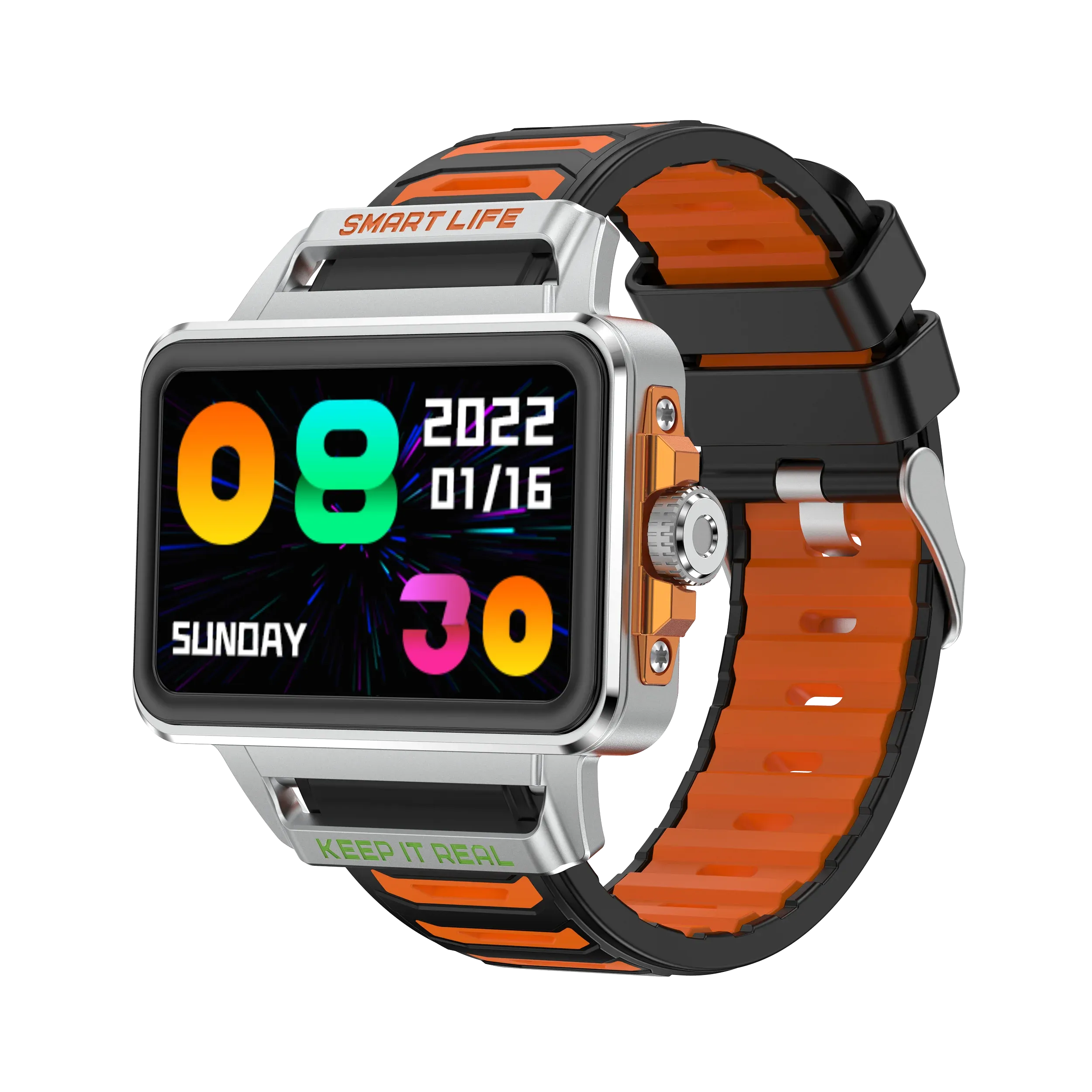 Fashion Sport Smart Watch Fitness Tracker Monitor Colorfull Watch