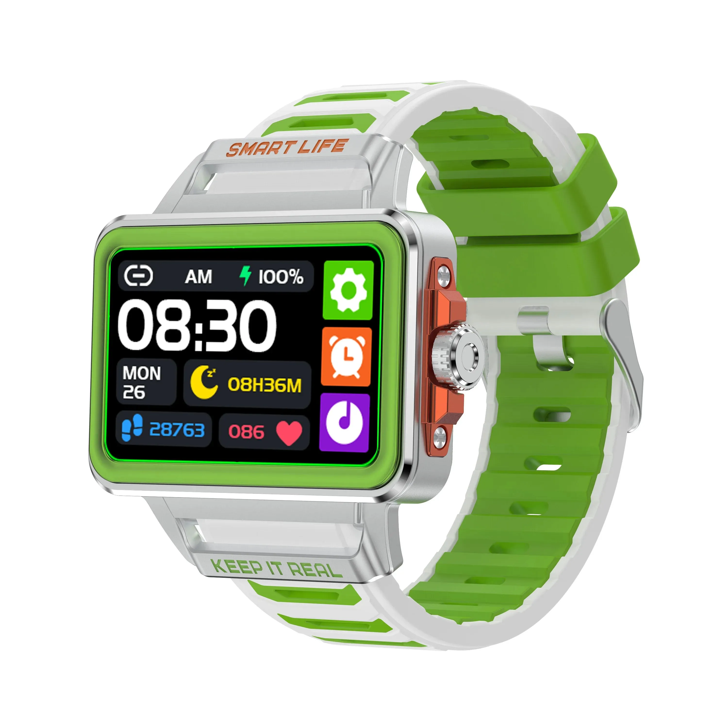 Fashion Sport Smart Watch Fitness Tracker Monitor Colorfull Watch