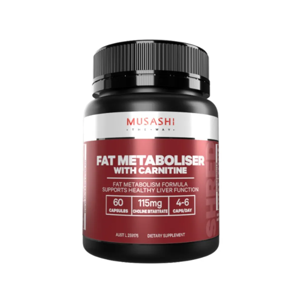 Fat Metaboliser with Carnitine 60 capsules