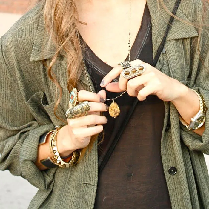 Fiercely Stylish Spiked Bracelets