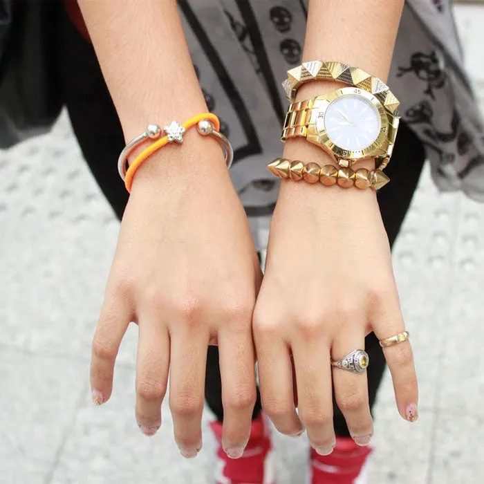 Fiercely Stylish Spiked Bracelets