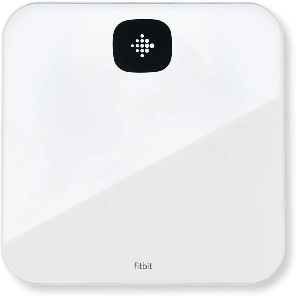 Fitbit Aria Air Bluetooth Digital Body Weight & BMI Smart Scale w/ Fitness Bundle
