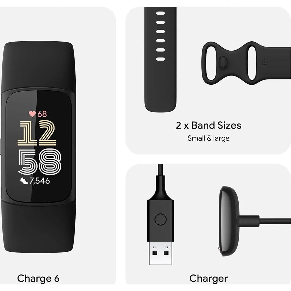 Fitbit Charg 6 Bundle Small Sams