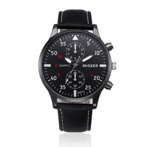 Flashy Trends Retro Design Men's Wrist Watch Men 2018 with Sports Clock Quartz Analog Quartz in 3 Colors