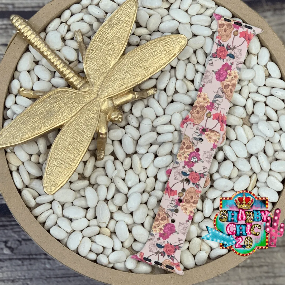 Floral Day of Dead Watchbands