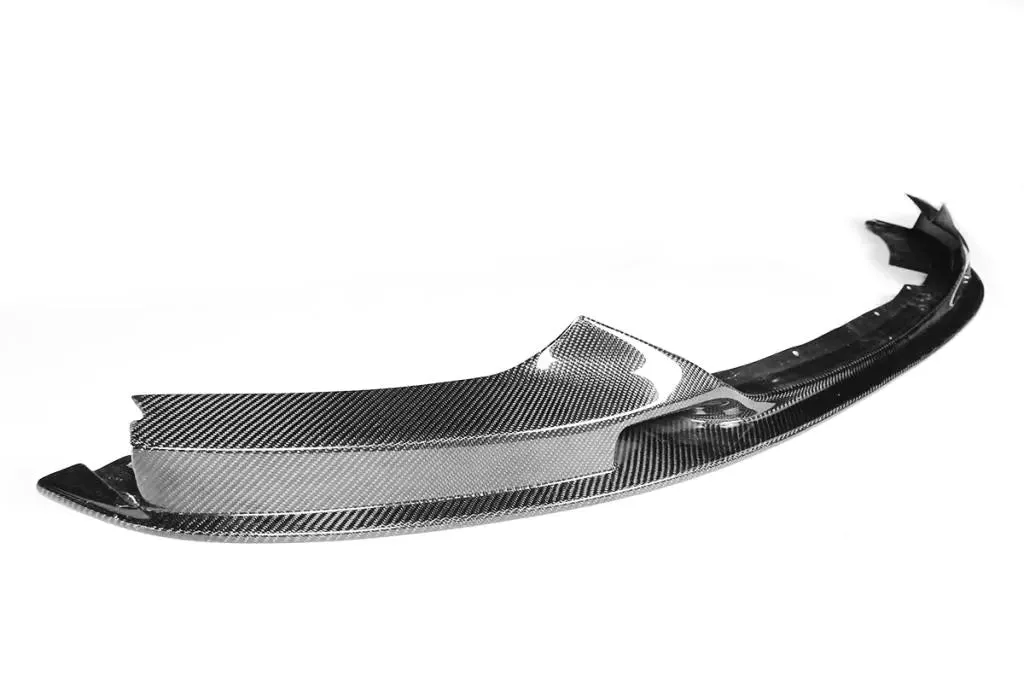 For BMW 2 Series F22 F23 M Sport Coupe Convertible 2013 - 2017 Carbon Fiber Front Bumper Lip Spoiler Splitters