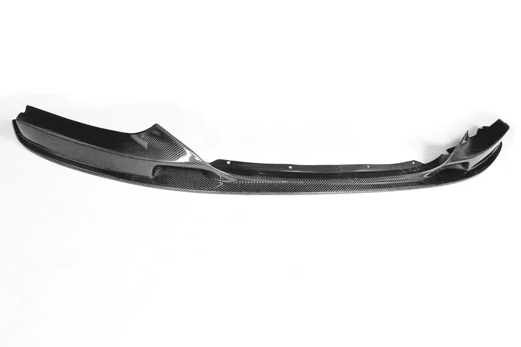 For BMW 2 Series F22 F23 M Sport Coupe Convertible 2013 - 2017 Carbon Fiber Front Bumper Lip Spoiler Splitters