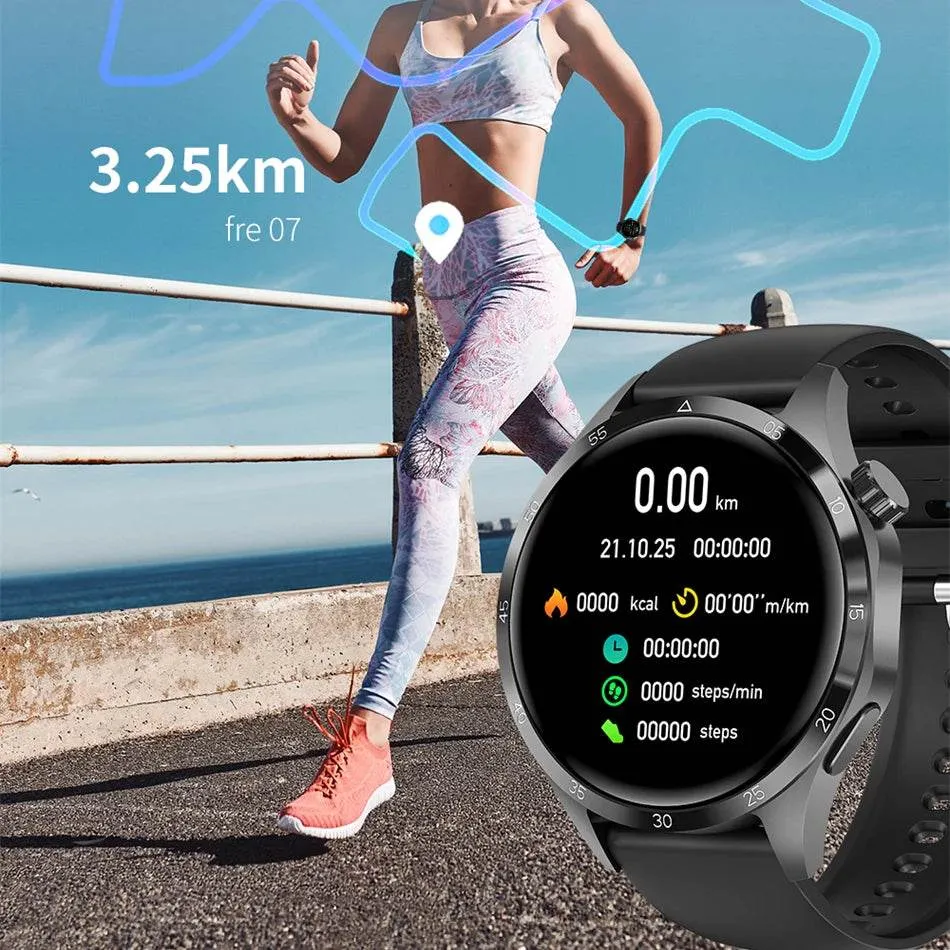 For Huawei GT4 Smart Watch Men 2024 New Watch 4 Pro AMOLED HD Screen Bluetooth Call NFC Health Monitoring GPS Tracker Smartwatch