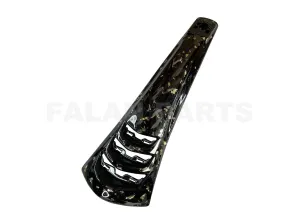 Forged Carbon Fiber Horn Cover Gold Edition | Vespa Sprint / Primavera 50-150cc ('18-)