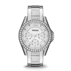 Fossil Riley Multi-Function Crystallized Women's Watch